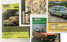 Various Car Workshop manuals - select your manual