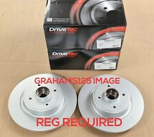 BRAKE DISCS X2 274mm REAR FITS RENAULT SCENIC MEGANE DRIVETEC DM9029RS