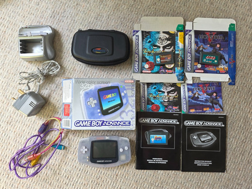 Gameboy advance console - advance,