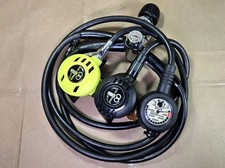 US Divers - Aqua Lung Conshelf 21 1st & 2nd Stage Scuba Dive Regulator Set, Octo
