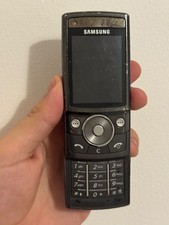 Samsung SGH G600 - Ebony Black (Unlocked) Mobile Phone