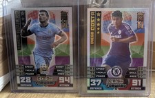 MATCH ATTAX 2014/15 14/15 DIEGO COSTA AND SERGIO AGUERO PRO 11 CARDS