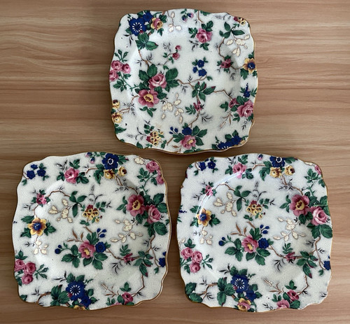 Vtg crown ducal ascot chintz - vtg,