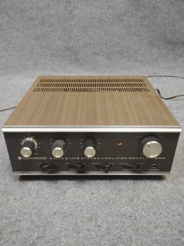 Vintage kenwood amplifier - kenwood,