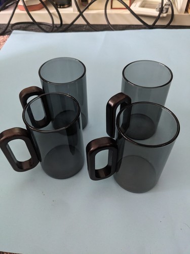 Set smoked glass - set, of