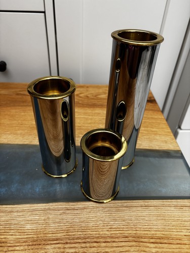 Three graduated cylinder - cylinder, brass