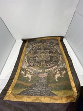 ANTIQUE TIBETAN RITUAL THANGKA BUDDHIST PAINTING