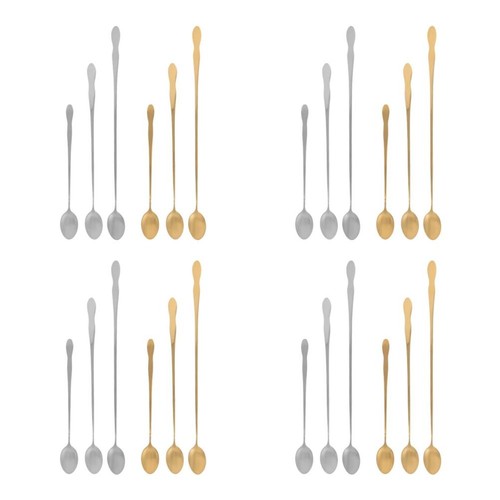 24pcs stainless steel serving - stainless,