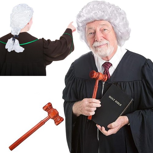 Jisrkp piece judge wig - judge,
