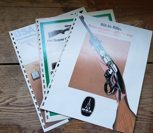 Bsa air rifles 1994 brochures - rifles,