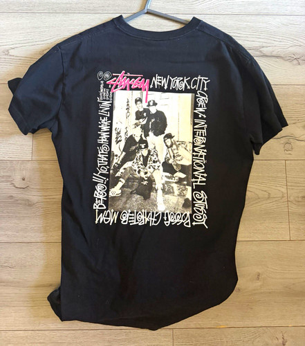 Stussy men black graphic - stussy,