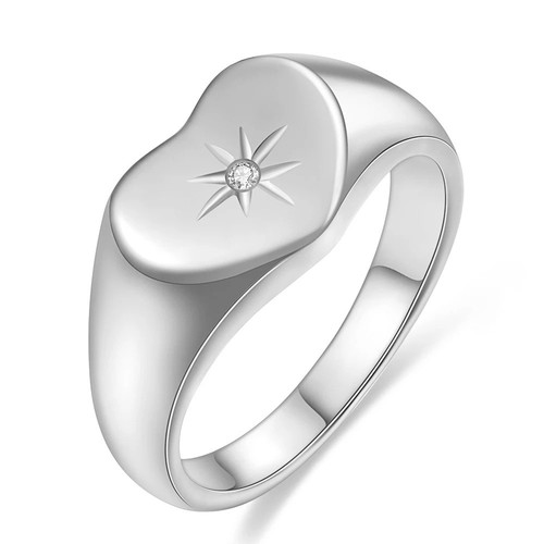 Sterling silver 925 ring star - ring,