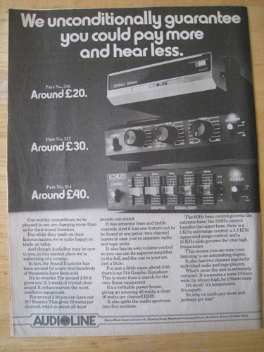 Audioline harry moss - audioline,