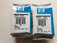 HP 350 & HP 351 Ink Cartridges CB335E CB337E, Genuine Original