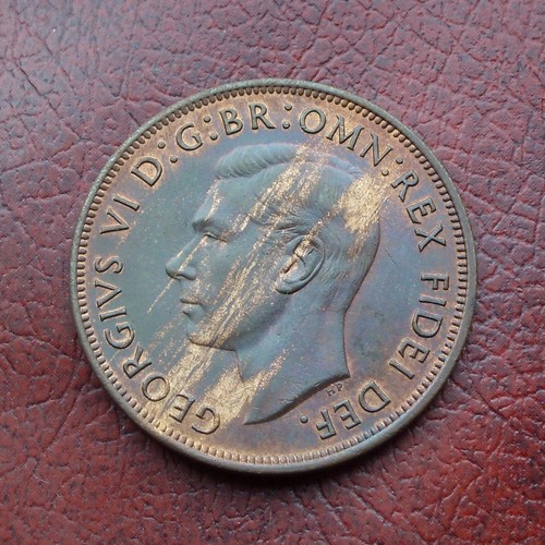 George 1950 bronze - bronze, penny