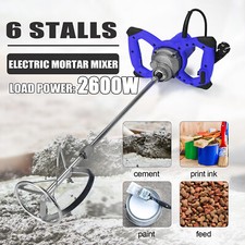 Electric Plaster Paddle Mixer