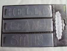 darice embossing borders folders- sayings 1218-84