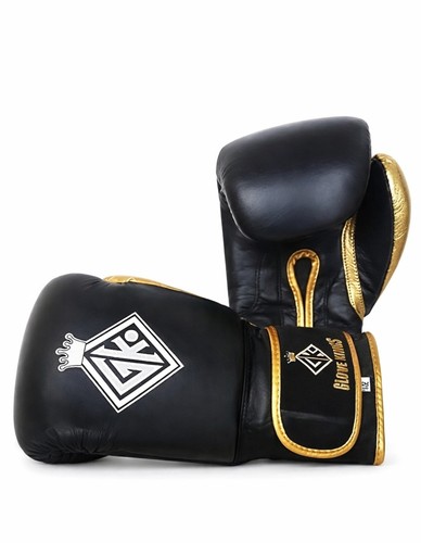 Glove kings black gold - &,