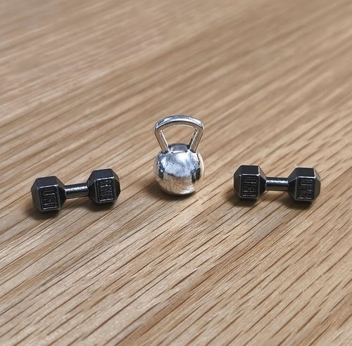 Miniature metal weights set - metal,