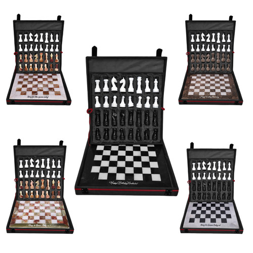 Personalised marble chess - marble,