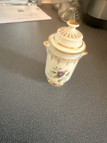 Minton fine bone - bone, flower