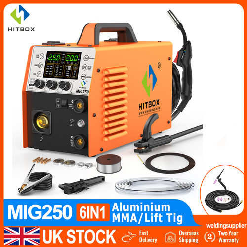 Hitbox mig tig mma - mig/tig/mma, 250a