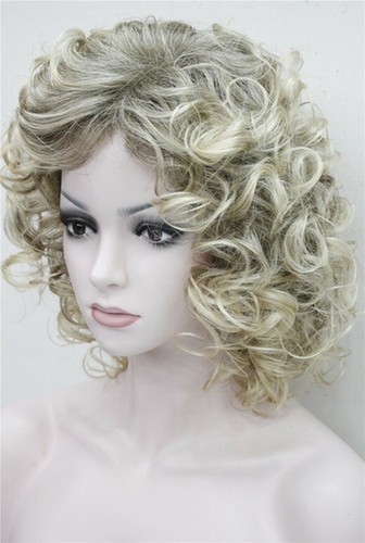 New women short - wavy, curly