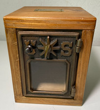 Antique Post Office Box Door