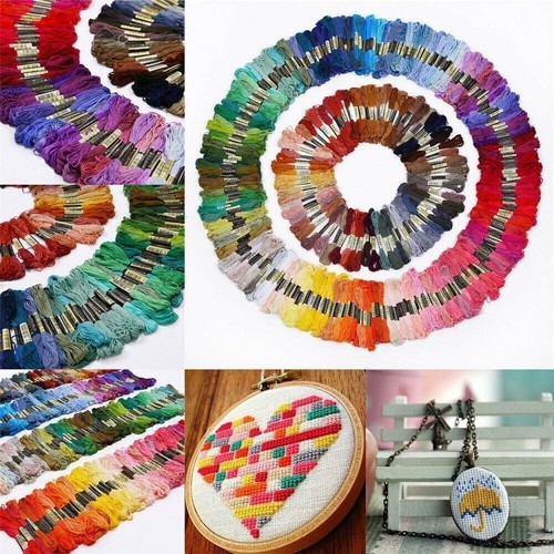 Skeins coloured embroidery - skeins,