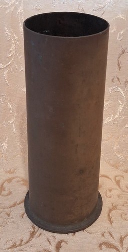 1915 brass artillery shell - shell,