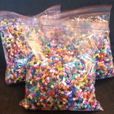 Hama beads job lot 1.2kg mixed