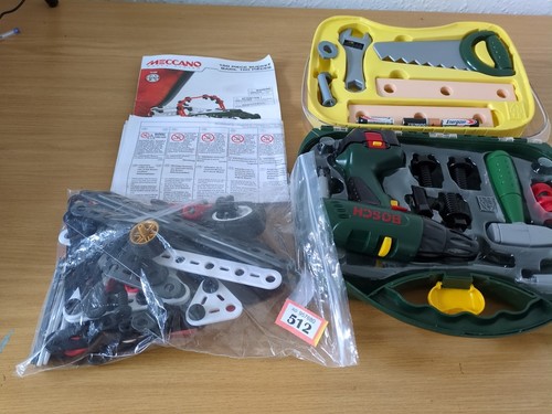 Meccano bosch toolset - meccano,