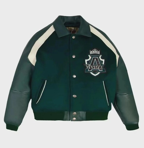 Men avirex wool jacket - men's,
