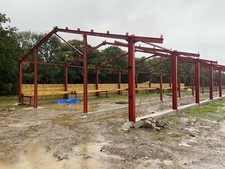 Steel framed building kit - steel,