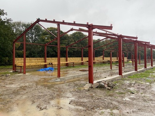 Steel framed building kit - steel,