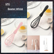 Mixing Whisk Silicone Whisk Egg Beater Cream Sauce Mixer Whisk
