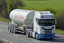 Truck Photo 12x8 - Scania S580 - Lomas Distribution - LD69 VON
