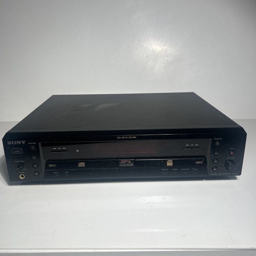 Sony rcd recorder - rcd-w3, dual