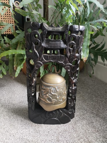 Oriental chinese temple bell - oriental,