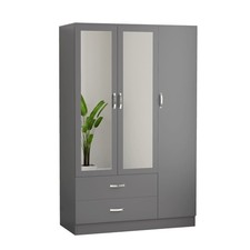 Wooden 3 Door Wardrobe with