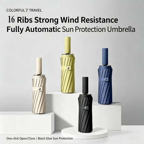 Automatic folding umbrella - folding, 32