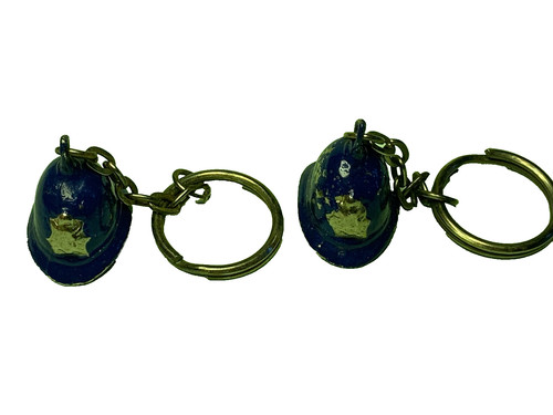 Police helmet key - helmet,