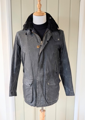 Barbour peakdale wax jacket - barbour,