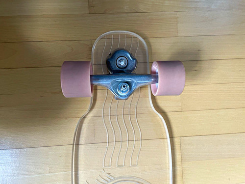 Clear surfskate ghostboard - surfskate, 43"