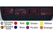 Ford Grill Badge Letters
