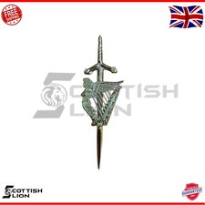 Celtic Harp Kilt Pin -