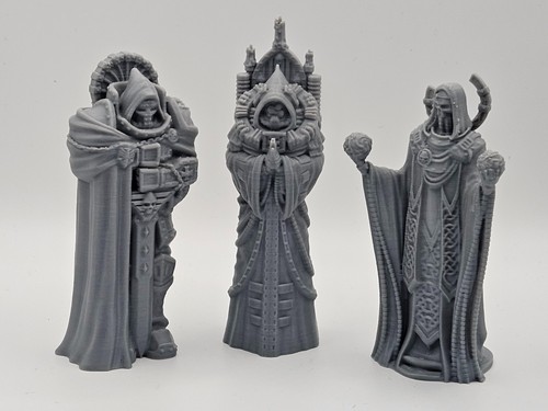 Sci gothic statue set 3 - gothic,