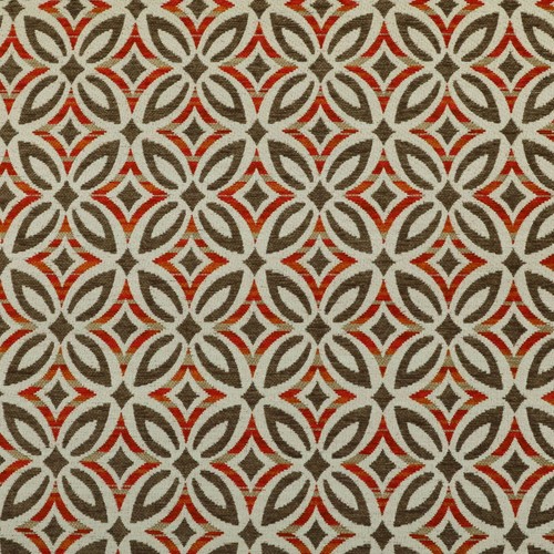 Chenille fabric red - fabric,