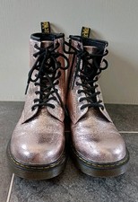 Dr Martens Pink Glitter Boots