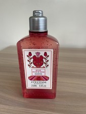 L’Occitane Rose Peche De Vigne (Peach) 8.4oz Shower Gel New